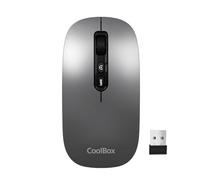 CoolBox W02 mouse Casa Ambidestro RF senza fili + Bluetooth Ottico 1600 DPI