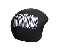 COOLCASC® Codice a Barre - Copricasco Moto e Sci per Bambini - Personalizza il tuo casco bambino con una copertura protettiva vivace e divertente - Sci Accessori e Ideale per Bici - Taglia Unica