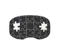 Coolcasc® Coolmasc Puzzle - Copri maschera sci uomo | Protezione contro graffi e danni | Custodia per occhiali da sci, occhiali da neve e maschera snowboard | Accessori per sciatori