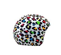 COOLCASC® Crazy animal print - Copricasco Moto e Sci per Bambini - Personalizza il tuo casco bambino con una copertura protettiva vivace e divertente - Sci Accessori e Ideale per Bici - Taglia Unica