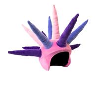 COOLCASC® Velvet Spike - Copricasco Moto e Sci per Bambini - Personalizza il tuo casco bambino con una copertura protettiva vivace e divertente - Sci Accessori e Ideale per Bici - Taglia Unica