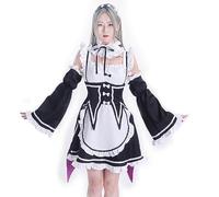 CoolChange costume da cameriera di Ram & Rem della serie Re: Zero kara Hajimeru Isekai Seikatsu, taglia: S