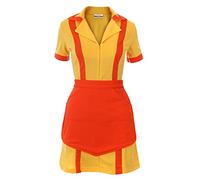 CoolChange Costume di 2 Broke Girls | uniforme da cameriera con grembiule di Caroline & Max | taglia: S-XL