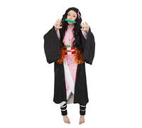 CoolChange Costume di D. Slayer di Nezuko Kamado con Kimono & boccaglio | Taglie: S