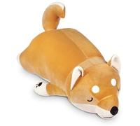 CoolChange Grande cuscino Shiba Inu a forma di cane, 65 x 25 x 30 cm