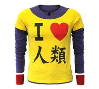 CoolChange Maglietta di Sora di No Game No Life con Due Fasce per i Polsi, Taglia: M