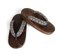 CoolChange Scarpe di Legno Giapponesi Tradizionali, Getta, Sandali, Taglia: Uomo 38-42