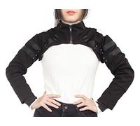 CoolChange Stampunk Bolero - Giacca da donna con collo alto, colore: nero, taglia: L