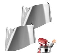 Coolcook Set di 2 utensili di riempimento in acciaio inox per robot da cucina per KitchenAid - imbuto accessorio per riempire farina, uova e liquidi durante la miscelazione