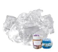 CoolCrafts Cera Gel Trasparente per Candele Cera di Gel per Creazioni Artigianali e Decorazioni - 2.2kg