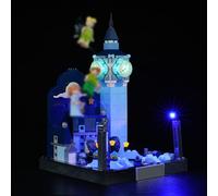 cooldac Kit luci a LED per Lego 43232 Disney Peter Pans & Wendys volo via Londra (solo illuminazione, non Lego), set di luci decorative creative, compatibile con il volo Lego Peter Pans & Wendys su