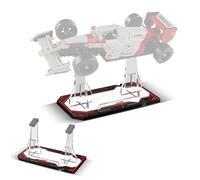 cooldac Supporto in acrilico compatibile con Lego 10330 McLaren MP4/4 & Ayrton Senna Kit di costruzione, supporto personalizzato trasparente compatibile con Lego 10330 (solo supporto display, nessun
