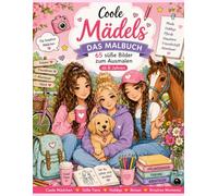 Coole Mädels: Das Malbuch