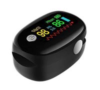 COOLEAD Saturimetro Da Dito,Pulsossimetro Ossimetro con Omnidirezionale TFT Display,Ossimetro per Saturazione di Ossigeno(SpO2) con Letture Immediate,Saturimetro da Dito Professionale
