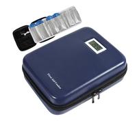 Cooler Bag, Travel Cooling Case, Temperature Display, 21x16x6cm, 9-12 Hour Cold Storage Box for Medicine, Pens, Outdoor Flight, Business Trip, Hiking, Car, Camping, Daily Use Consistent Performance
