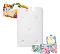 Cooler Ice Packs - Slim Portable Freezer Blocks | Long Lasting Cold Gel Packs Reusable Ice for Lunch Boxes, Cooler Bags, Camping, Travel, Car Trip or Outdoor Cooling Storage