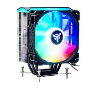 COOLER ITEK UNIVERSALE "ICY-4HLA", 150W TDP, 4 HP, vent. 12cm, bk, ARGB - ITACI