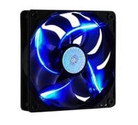 COOLER MASTER 120 Ventola per case PWM da 120 mm, ventola silenziosa Gale Volume 12025 (luce blu)