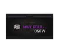 Cooler master alimentatore mwe gold 850 v3, 850w 80+gold non modulare atx 3.1 ventola 120mm, gar 5 a