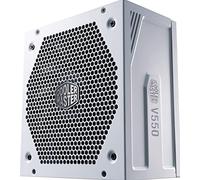 Cooler Master Alimentatore V550 Gold V2, Presa EU, 550 W, 80 PLUS Gold, Modulare, PSU ATX, Ventola FDB Silenziosa 135mm, Modalità Semi-Fanless, Garanzia 10 Anni, cavi PCI-e 16 AWG, White Edition