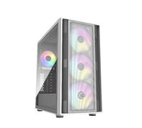 Cooler Master Case Desktop MasterBox 600 Bianco con Finestra Laterale