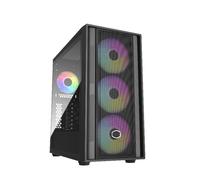 Cooler Master Case MasterBox 600 Desktop Nero con Finestra e Illuminazione