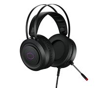 Cooler Master CH321 Cuffie Gaming Over-Ear - Driver Audio al Neodimio da 50mm, Microfono Omnidirezionale, Padiglioni Rimovibili in Pelle PU, Compatibile con PC e Console - USB tipo A