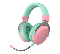 Cooler Master CH351 Macaron Wireless Gaming Over-Ear Headset - 3D Surround Sound, Leggero, 2.4GHz | Bluetooth, driver 50mm, unidirezionale | Microfono staccabile, durata della batteria di 30 ore