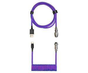 Cooler Master Coiled Keyboard Cable Blue Purple