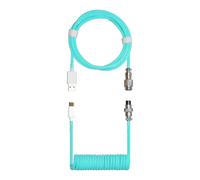 Cooler Master Coiled Keyboard Cable Cyan