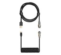 Cooler Master Coiled Keyboard Cable Shadow Black