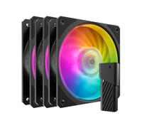 Cooler Master MFZ-M2DN-243P2-R1 sistema di raffreddamento per computer Case per computer Raffreddatore d'aria 12 cm Nero 3 pz