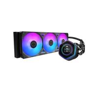 COOLER MASTER DISSIPATORE A LIQUIDO ATMOS II, 2X120MM ARGB, KIT LCD INCL, NERO