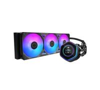 COOLER MASTER DISSIPATORE A LIQUIDO ATMOS II, 3X120MM ARGB, KIT LCD INC, NERO