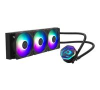 COOLER MASTER DISSIPATORE A LIQUIDO MASTERLIQUID 360 ATMOS ARGB GEN 2, SICKLEFLOW V2 120 ARGB NEW