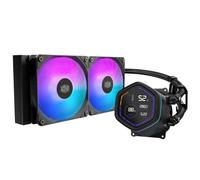 COOLER MASTER DISSIPATORE A LIQUIDO ML CORE NEX DIGITAL 240 BLACK ARGB VENTOLE 2x 120MM DISPLAY LED