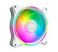 Cooler Master MasterFan MF120 Halo 3in1 White Edition Case per computer Ventilatore 12 cm Bianco 3 pz