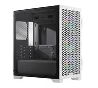 Cooler Master Elite 302 White Micro-ATX High Airflow Minimalist PC Case, 365mm GPU Max, Compatibile RTX 5080|RX 7090 XT, 280mm AIO Max, Type C, vetro temperato, tripla ventola aRGB PWM da 120 mm