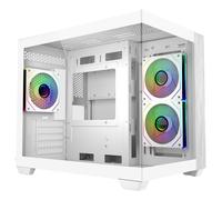 Cooler Master Elite 481 Wood Mini Tower Bianco