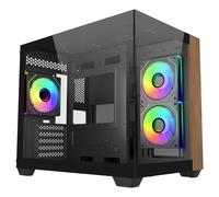 Cooler Master Elite 481 Wood Mini Tower Nero