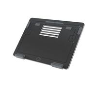 Cooler Master ErgoStand Air - Raffreddatore per computer portatile, in lega di alluminio, imbottitura in gomma morbida, versatilità ergonomica, portatile e leggero, per notebook, supporta fino a 15