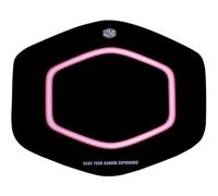Cooler Master FM510 - Tappetino per sedia da gioco e da ufficio, protezione per pavimenti duri, superficie a prova di spruzzi, cuciture anti-raggiamento, base in gomma, 139,7 x 109,2 cm, Halo