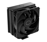Cooler Master Hyper 212 Black CPU Air Cooler, ventola SickleFlow 120 Edge PWM, coperchio superiore in alluminio, 4 tubi di calore in rame, altezza 152 mm, AMD Ryzen AM5|AM4, Intel LGA 1851|1700|1200