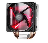 Cooler Master Hyper 212 LED Dissipatore Sistema di Raffreddamento - Durevole e Versatile - 4 Tubi di Calore a Contatto Diretto Continuo con Alette, Ventola da 120mm PWM