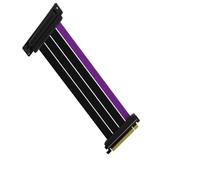 Cooler Master MASTERACCESSORY Cavo Riser PCIe 4.0 x16-200mm, compatibile PCIe 4.0, schermatura EMI 30 AWG, involucro protettivo in ABS per scheda grafica