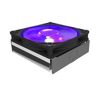 Cooler Master MasterAir G200P Sistema di Raffreddamento CPU a Basso Profilo: Spazio Libero mini-ITX/SFF da 39,5mm, Ventola RGB Potente da 92mm, 2 Tubi di Calore in Rame, Compatibile AMD/Intel
