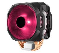 Cooler Master MasterAir MA610P RGB CPU Air Cooler w/6 heatpipe a contatto diretto continuo 2.0, alette in alluminio, push-pull, doppia ventola MF120R 120mm RGB, Intel LGA1151, AMD AM4/Ryzen