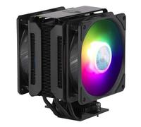 Cooler Master MasterAir MA612 Stealth Dissipatore CPU ARGB - Ventole Push-Pull SickleFlow 120 V2 ARGB, Matrice 6 Tubi Calore, RAM Illimitata, Controller Incluso - Presa Socket Compatibilità Universale