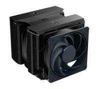 Cooler Master MasterAir MA824 Stealth CPU Air Cooler - Doppio dissipatore, ventole Push-Pull Mobius 135 120, 8 tubi calore compositi superconduttivi, spazio RAM completo - Compatibile Intel e AMD