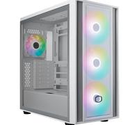 Cooler Master Masterbox 600 BTF ARGB White Case Middle Tower Vetro Temperato No-